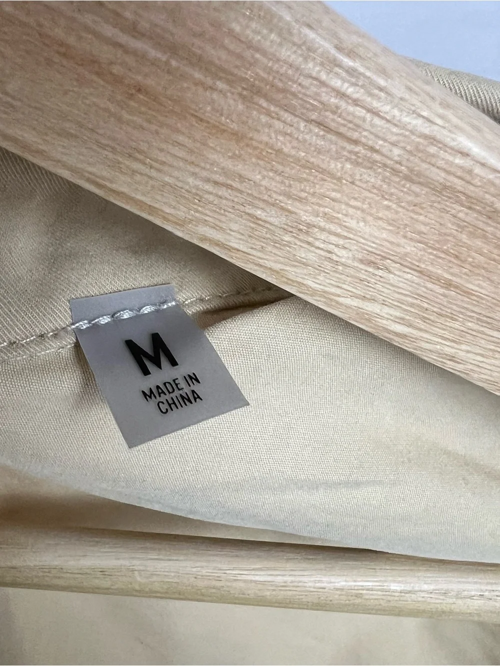 Fear Of God Essentials Full Zip Windbreaker Oversized Mens Medium NWT Beige